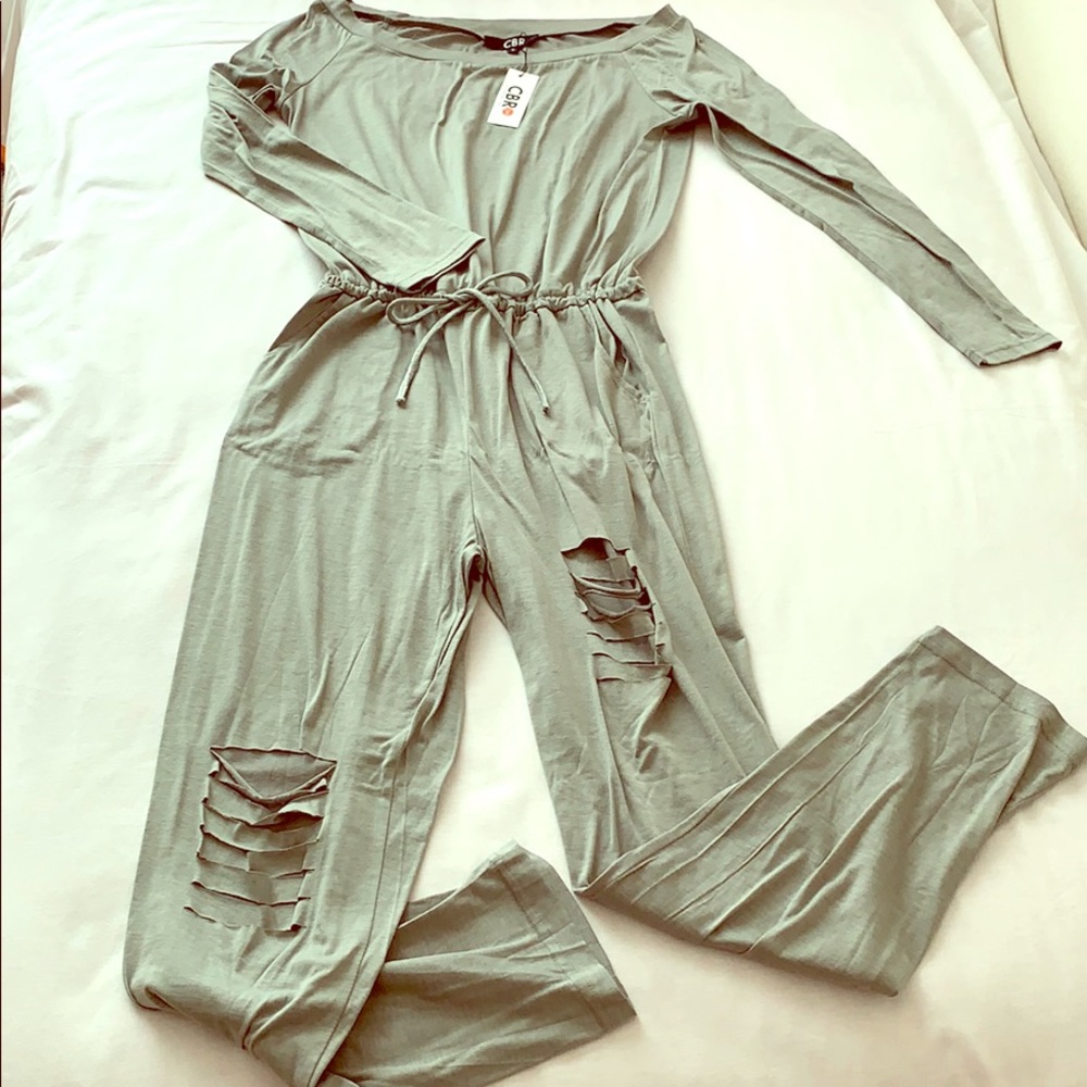 NEW Jumpsuit w/ tie waist